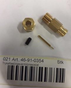 Pressure relief valve/switch